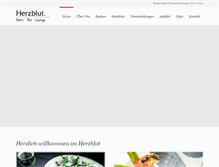 Tablet Screenshot of herzblut-bottrop.de